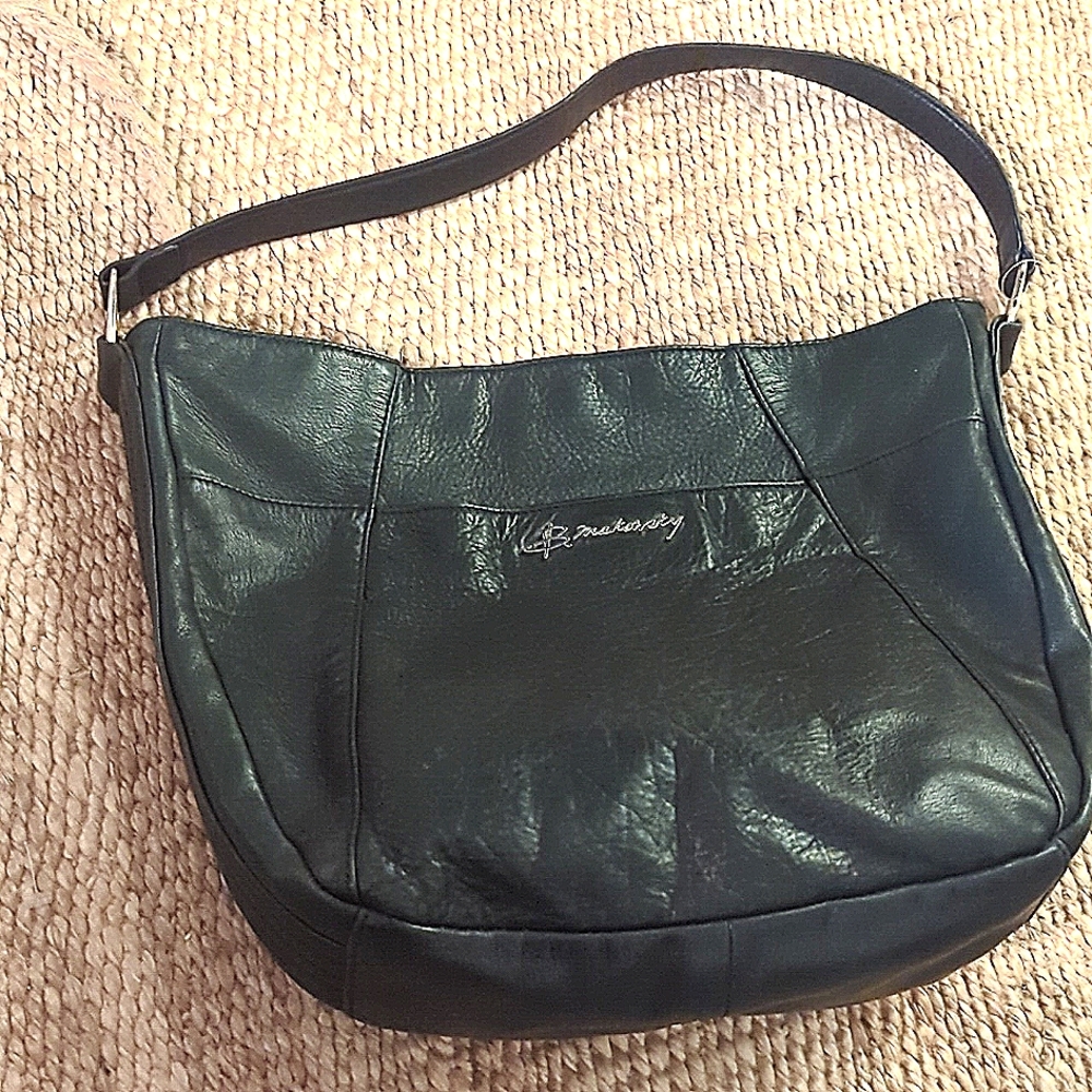 Makowsky Hobo Leather Bag - Picture 1 of 7